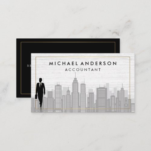 Business Person  City Business Card