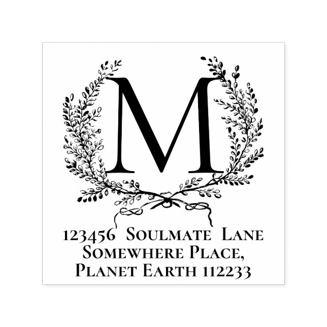 Business | Personal Create Your Own Return Address Self-inking Stamp (Design)