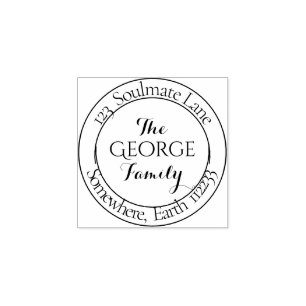 Business Personal Create Your Own Rubber Stamp