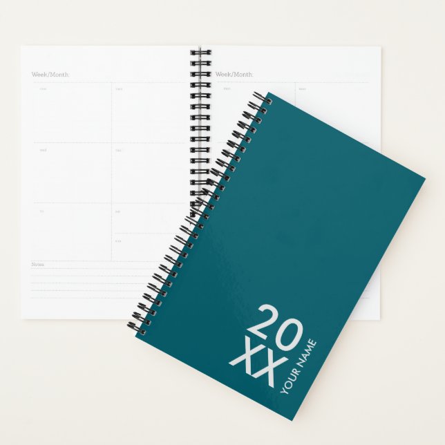 Business Personal Personalizing Weekly Planner (Display)