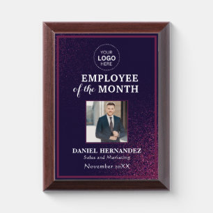 Business personalize award plaque