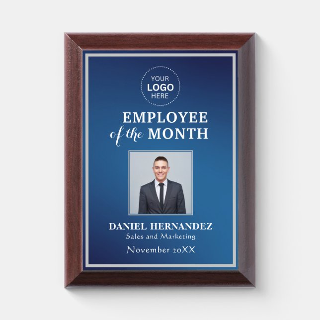 Business personalize award plaque (Vertical)