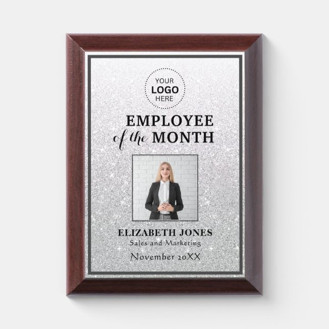 Business personalize award plaque (Vertical)