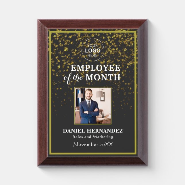 Business personalize award plaque (Vertical)