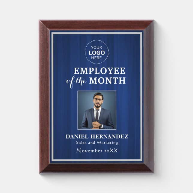 Business personalize award plaque (Vertical)