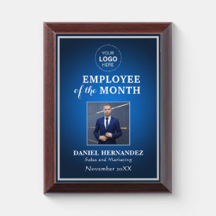 Business personalize award plaque