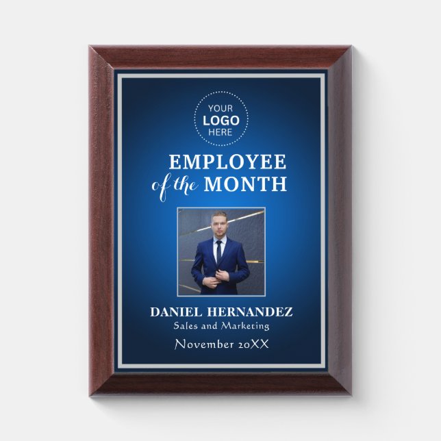 Business personalize award plaque (Vertical)