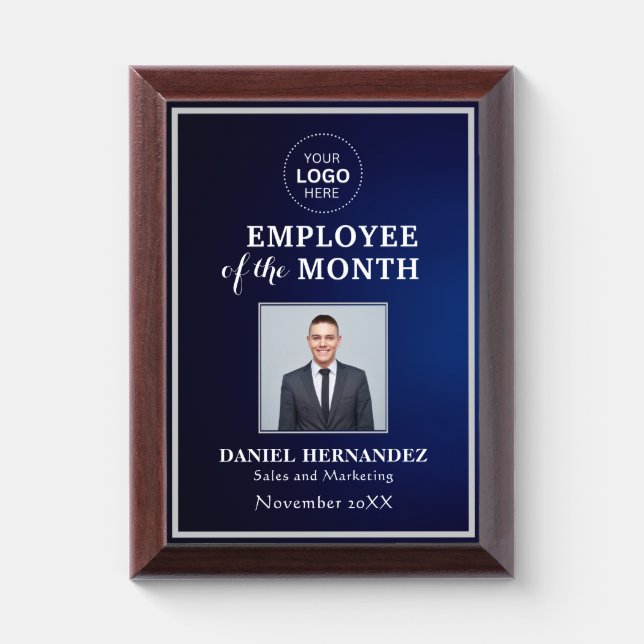 Business personalize award plaque (Vertical)