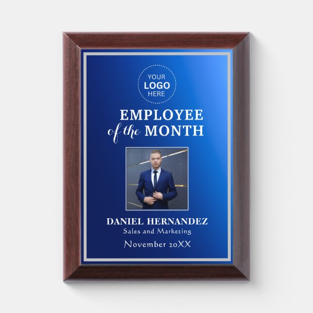 Business personalize award plaque (Vertical)