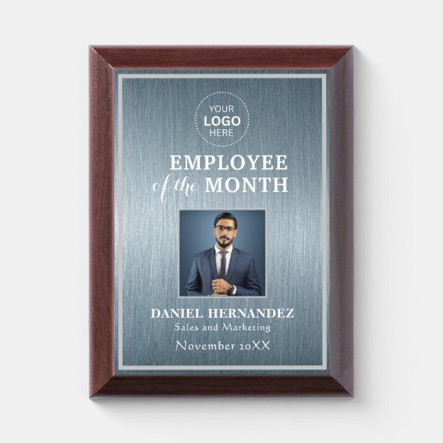 Business personalize award plaque (Vertical)