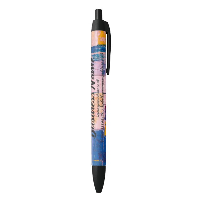 Business Personalized abstract background Pen (Bottom (Vertical))