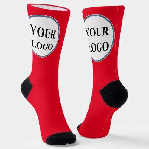 Business Personalized Men Gifts Template LOGO Socks