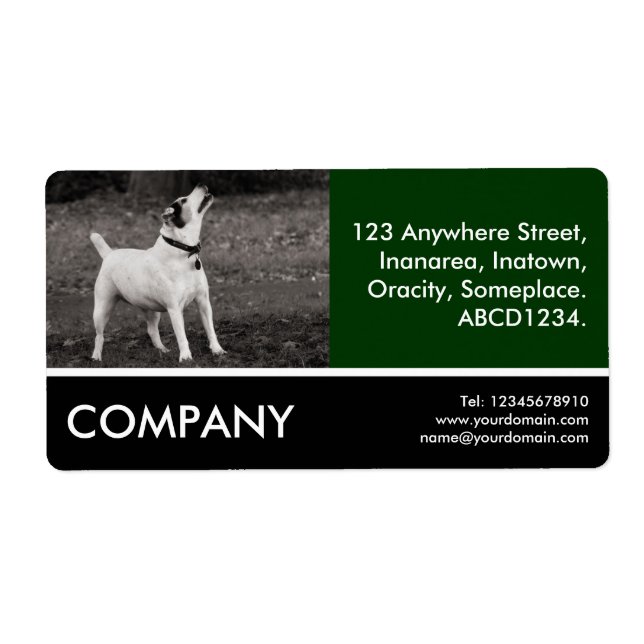 Business Photo - Dog Agog Label (Front)
