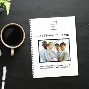 Business photo team white elegant  notebook