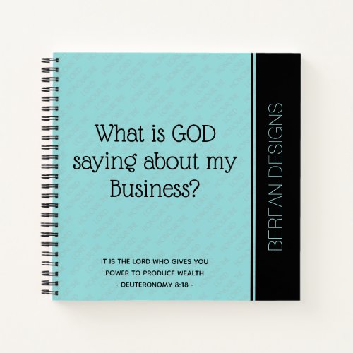Business Prayer Journal WHAT IS GOD SAYING UK