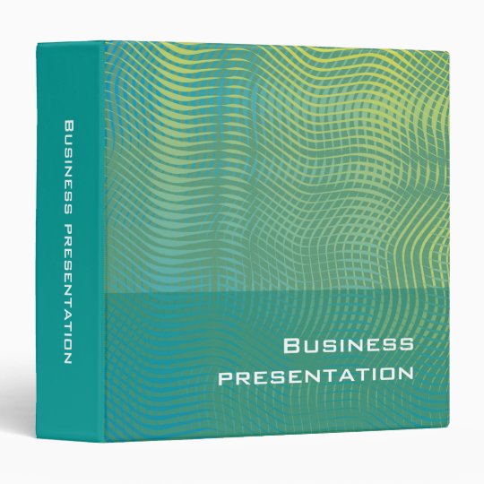 Business presentation - Binder