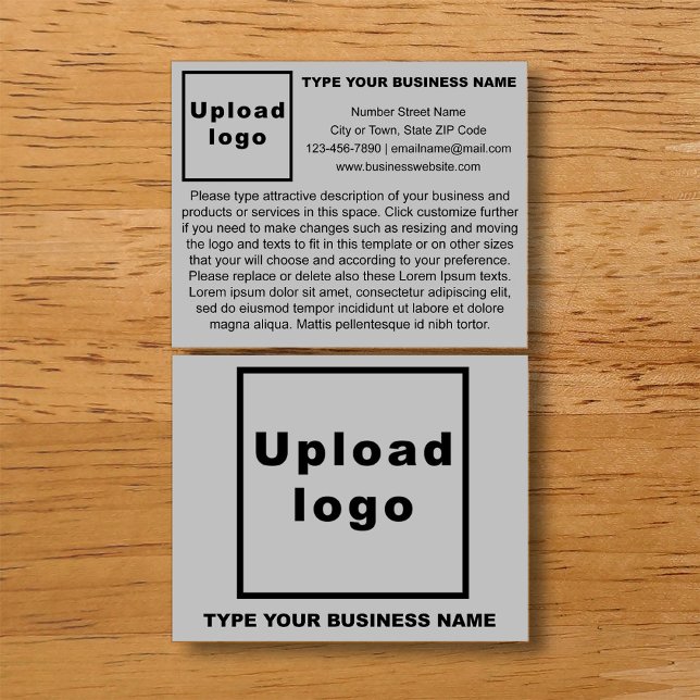 Business Products or Services on Gray Flyer (Creator Uploaded)