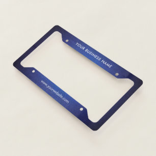 Business Professional Company License Plate Frame