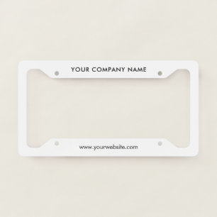 Business Professional Company  License Plate Frame