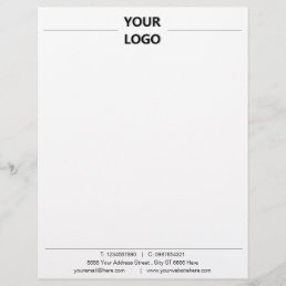 Business Professional Letterhead with Logo