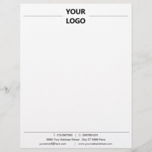 Business Professional Letterhead with Logo