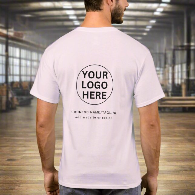 Business Professional Logo company Brand Swag T-Shirt (Creator Uploaded)