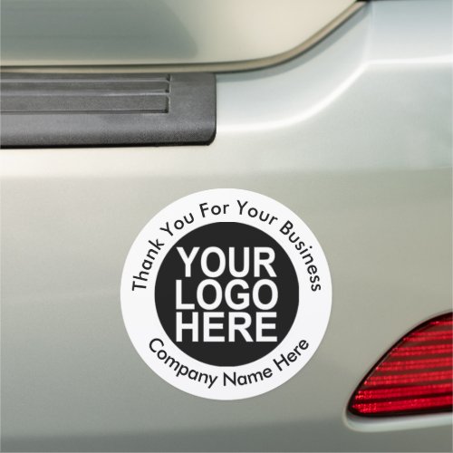 Business Professional Logo Thank you Car Magnet