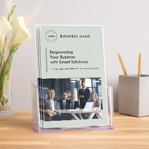 Business Professional Promotional Bi-Fold Brochure