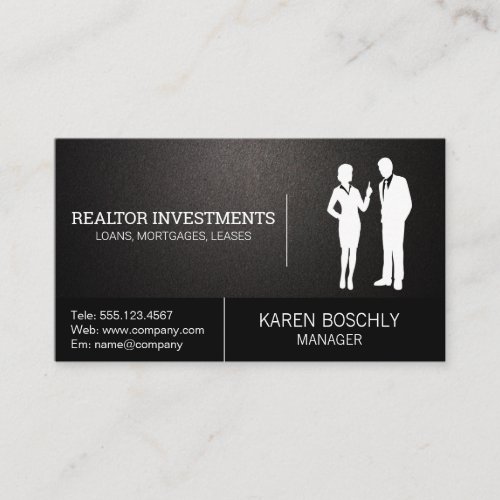 Business Professionals Logo Business Card