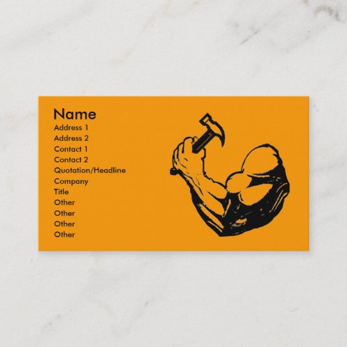 Business Profile Card Business Card