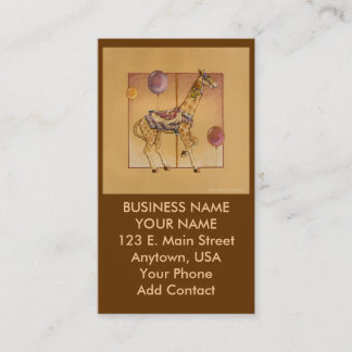 Business - Profile Card - Carousel Giraffe