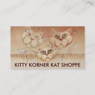 Business - Profile Cards, Tabby Road (cats) Card