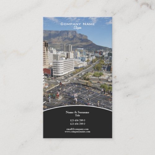 Business profile property construction development business card