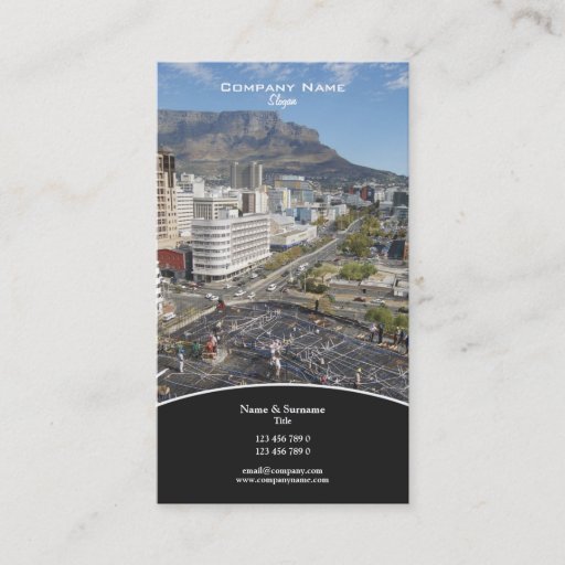 Customizable Business profile property construction development business card