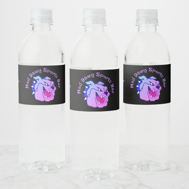 Business Promotion Water Bottle Label (Bottles)