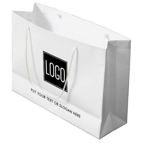 Business Promotional | Custom Logo Shopping Large Gift Bag