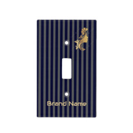 Business Promotional Logo & Name Light Switch Cover