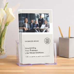 Business Promotional Marketing Tri-Fold Brochure