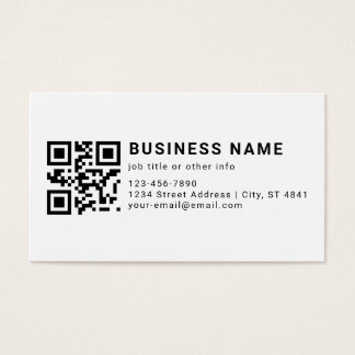 Business Promotional QR Code