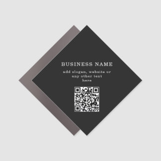 Business Promotional QR code Car Magnet