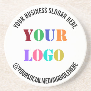 Business Promotional Social Media Coaster Template