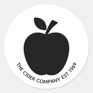 Business Promotional Stickers - The Cider Company