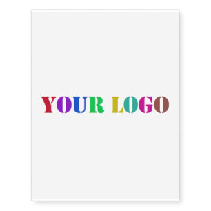 Business Promotional Temporary Tattoos Template