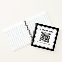 Business QR code | Black & White