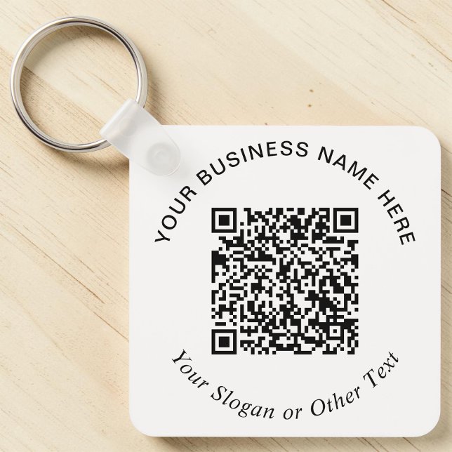Business QR Code Promotional Keychain (Business QR Code Promotional Keychain)