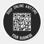Business QR Code Stickers - Shop Anytime