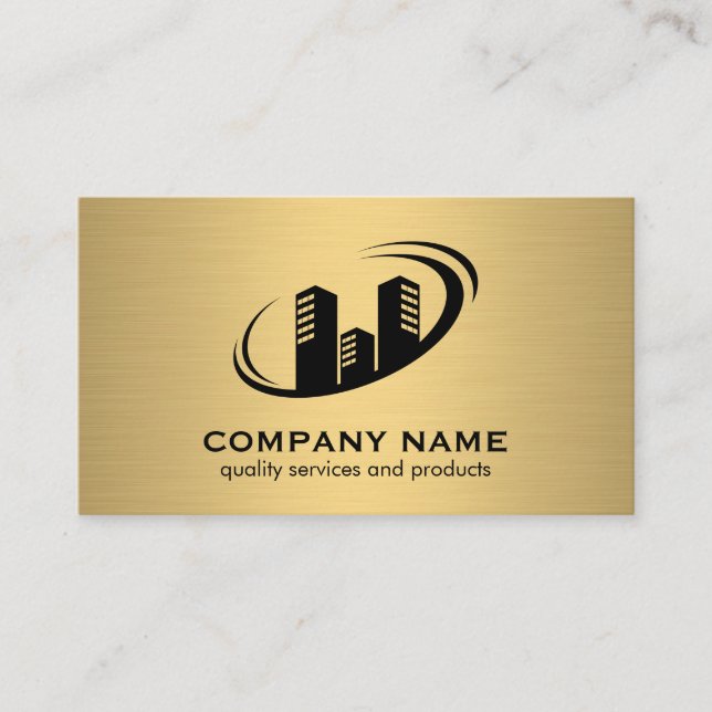 Business | Real Estate Agent Business Card (Front)