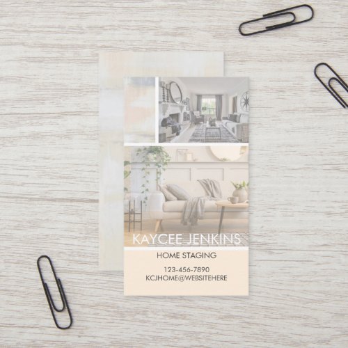 BUSINESS Real Estate Business Card Agent home  Business Card