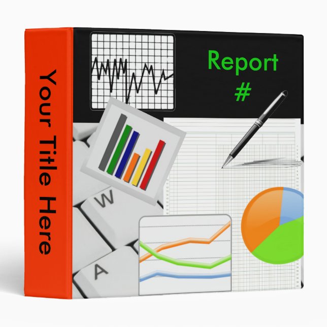 Business Reports 3 Ring Binder (Front/Spine)