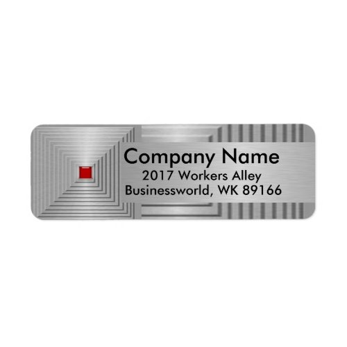 Business Return Address Label